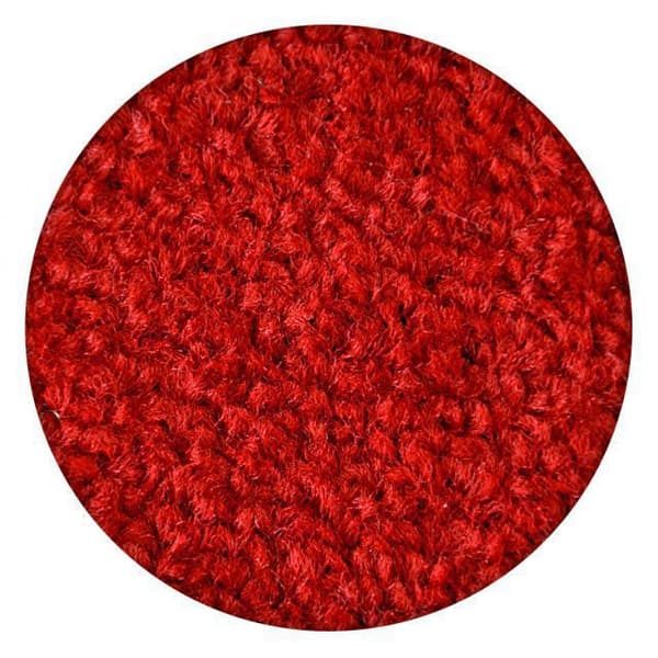 TÆPPER hjul ETON rød, cirkel 170 cm