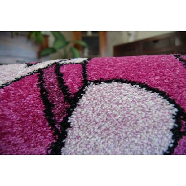 Matto PILLY 7818 DORA - violetti/musta, 160x220 cm