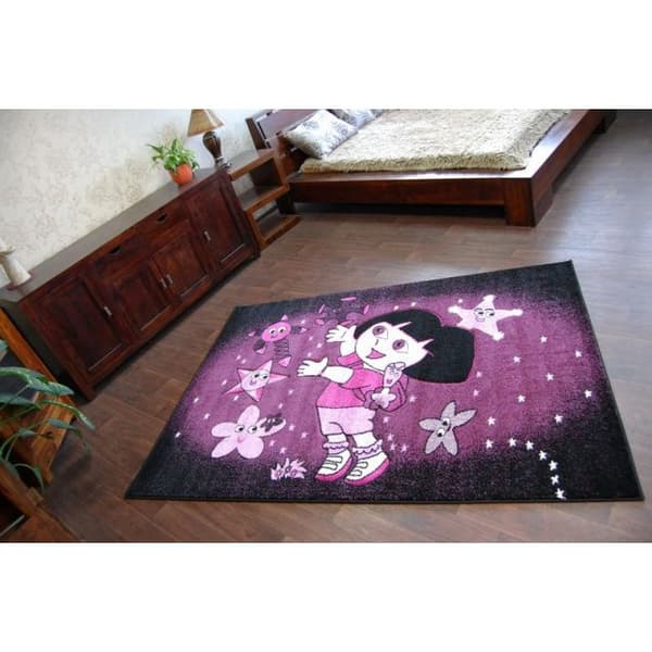 Matto PILLY 7818 DORA - violetti/musta, 160x220 cm