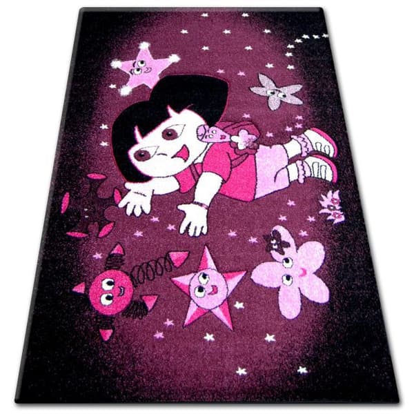 Matto PILLY 7818 DORA - violetti/musta, 160x220 cm