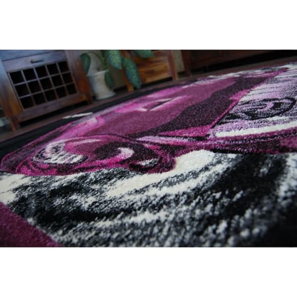 Matto PILLY 7935 - violetti, 80x150 cm