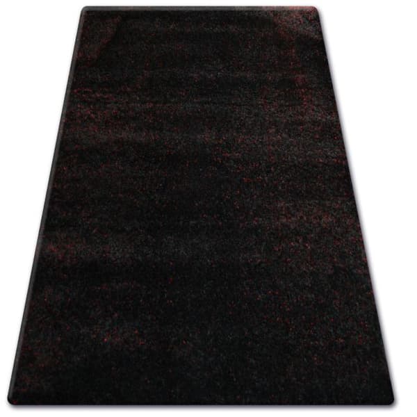 Tæppe SHAGGY NARIN P901 sort rød, 200x290 cm