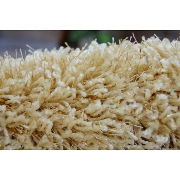 Matta SHAGGY NARIN P901 vitlök guld, 80x150 cm
