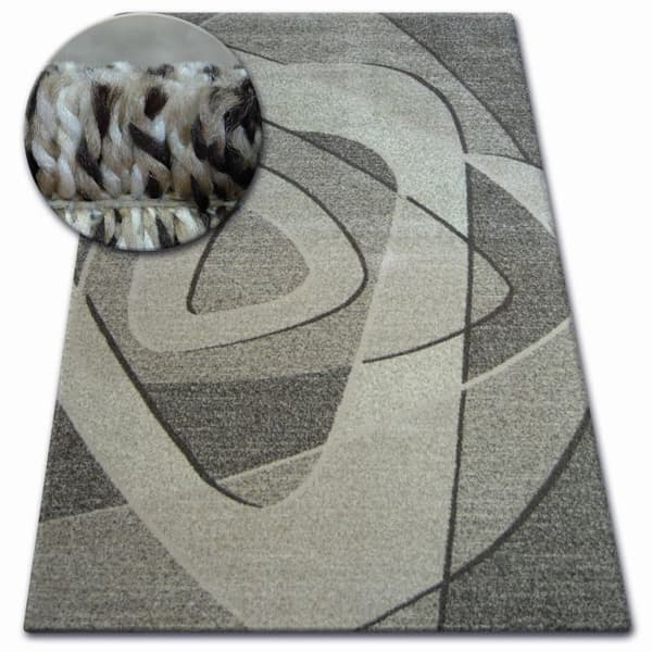 Matta SHADOW 8594 brun / light beige, 120x170 cm