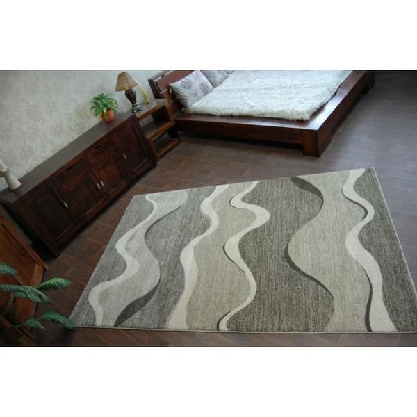 Matta SHADOW 8649 brun / light beige, 140x190 cm