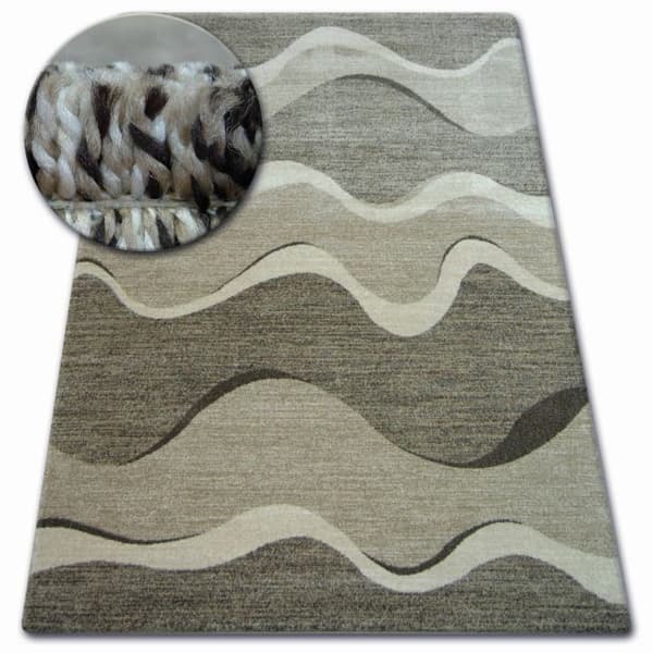 Matta SHADOW 8649 brun / light beige, 140x190 cm