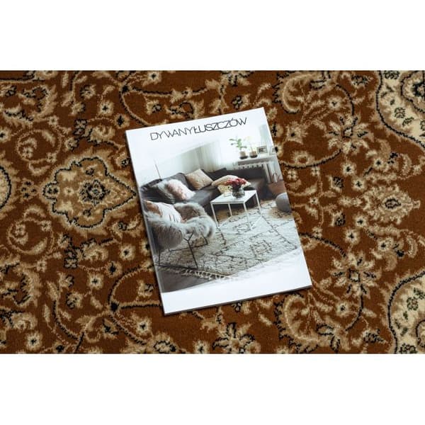 Tæppe ROYAL AGY design 0521 brun, 150x300 cm