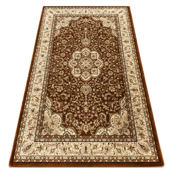 Tæppe ROYAL AGY design 0521 brun, 200x400 cm