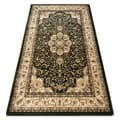 Miniatyrbillede 1 af 5: Tæppe ROYAL AGY design 0521 mørk grøn, 150x230 cm