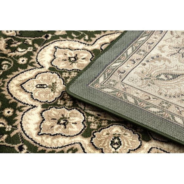Tæppe ROYAL AGY design 0521 mørk grøn, 180x270 cm