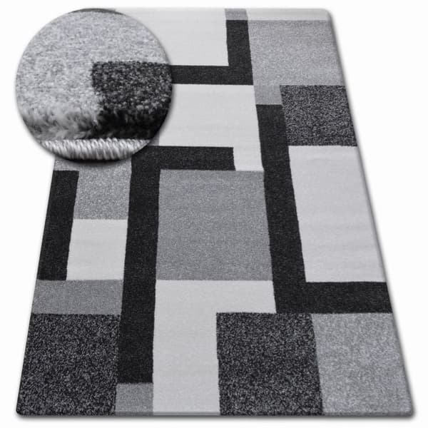 Matto SHADOW 8620 valkoinen, 120x170 cm