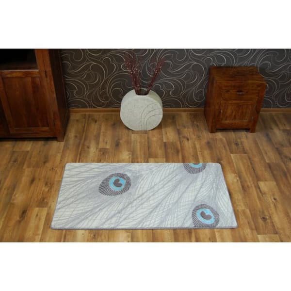 Matta ACRYLIC PATARA 0052 Grädde/Turquise, 200x300 cm