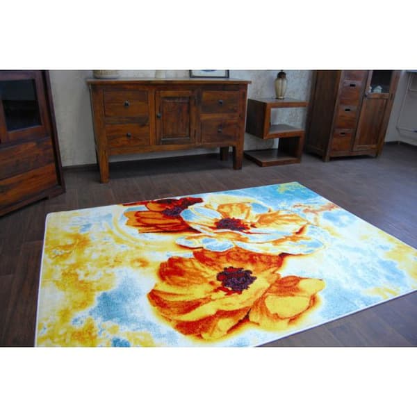 Matta PAINT - F516 grädde, 120x170 cm