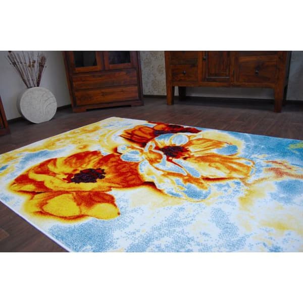 Matta PAINT - F516 grädde, 120x170 cm