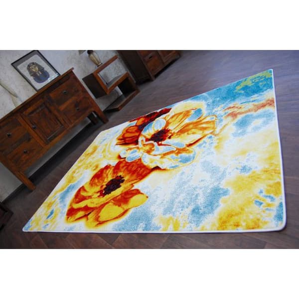 Matta PAINT - F516 grädde, 120x170 cm