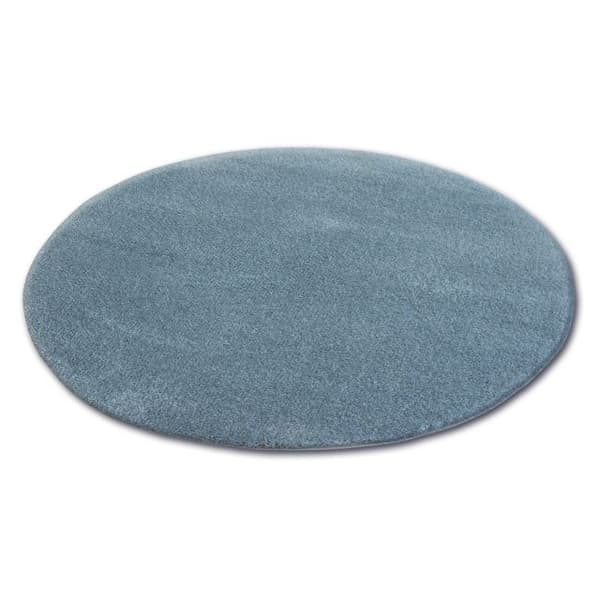 Tæppe hjul SHAGGY MICRO grå, cirkel 80 cm