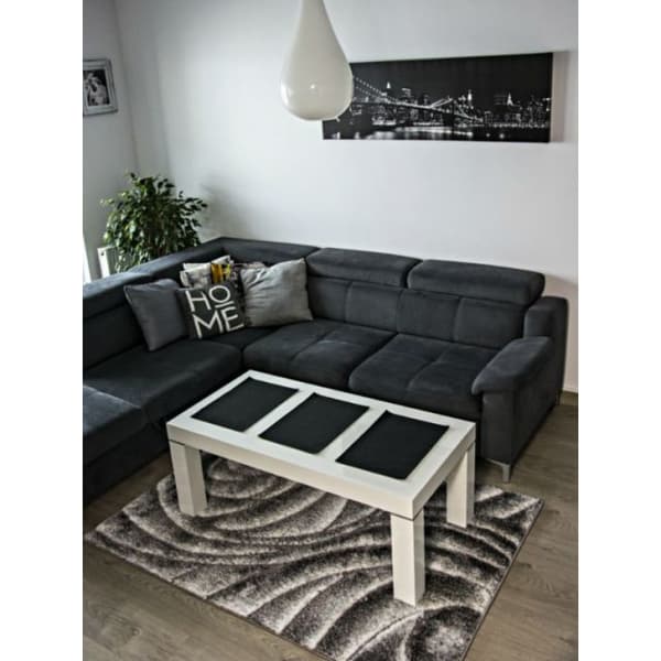 Matto Shaggy SPACE 3D B217 vaaleanruskea, 80x150 cm