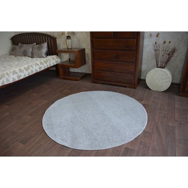 TÆPPER hjul ETON sølv, cirkel 100 cm