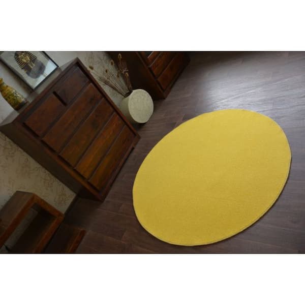 TÆPPER hjul ETON gul, cirkel 133 cm