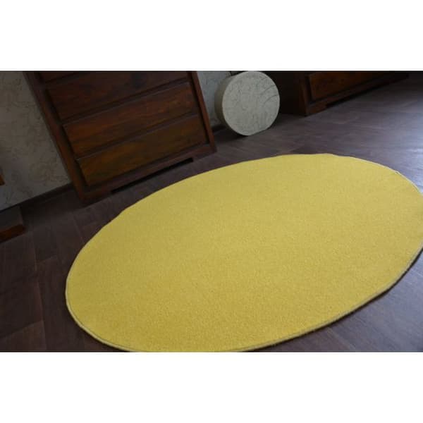 TÆPPER hjul ETON gul, cirkel 133 cm
