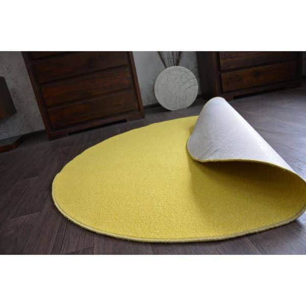 TÆPPER hjul ETON gul, cirkel 133 cm
