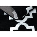 Miniatyrbild 4 av 5: Matta SKETCH - F343 svart/kräm trellis, 200x290 cm