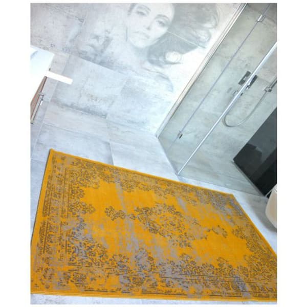 Matta VINTAGE Rosette 22206/025 gul, 80x150 cm