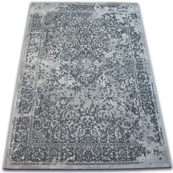 Matta VINTAGE 22208/356 grå classic rosette, 140x200 cm