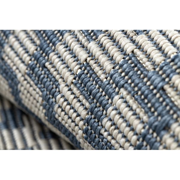 Matta FLAT 48357/951 SISAL - squares, 120x170 cm
