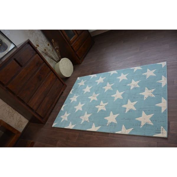 Matta SCANDI 18209/031 - stjärna, 120x170 cm