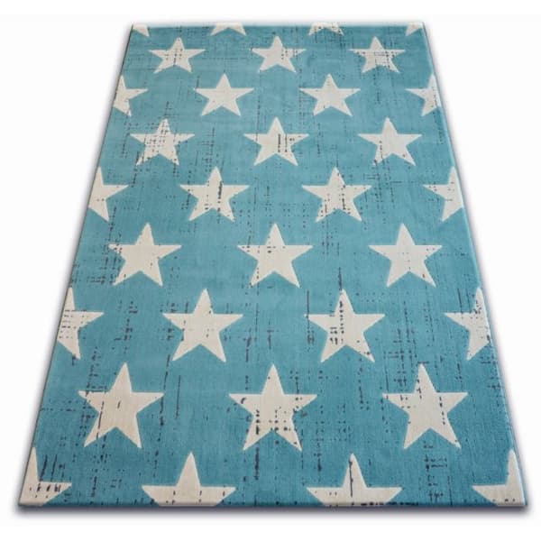 Matta SCANDI 18209/031 - stjärna, 80x150 cm