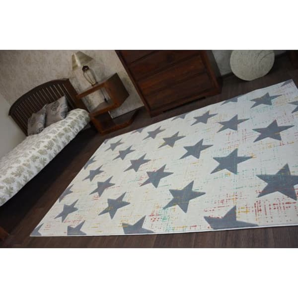 Matta SCANDI 18209/063 stjärna, 160x230 cm