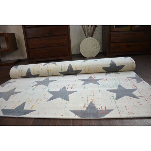 Matta SCANDI 18209/063 stjärna, 160x230 cm