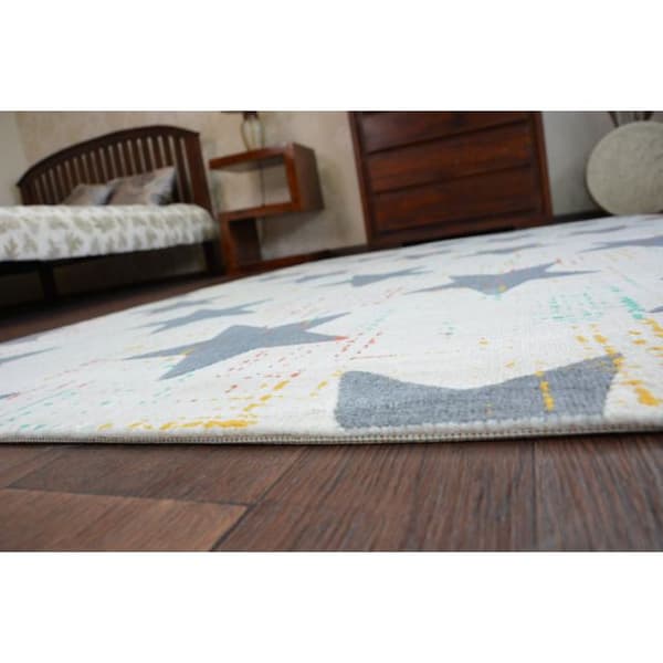 Matta SCANDI 18209/063 stjärna, 160x230 cm