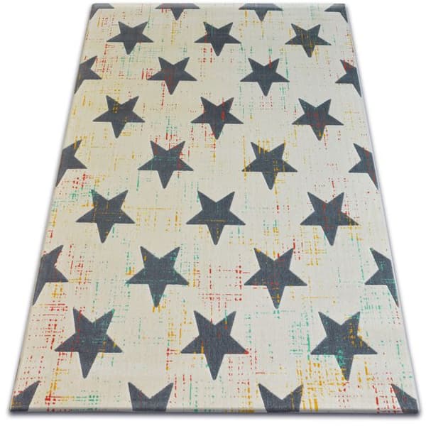 Matta SCANDI 18209/063 stjärna, 160x230 cm