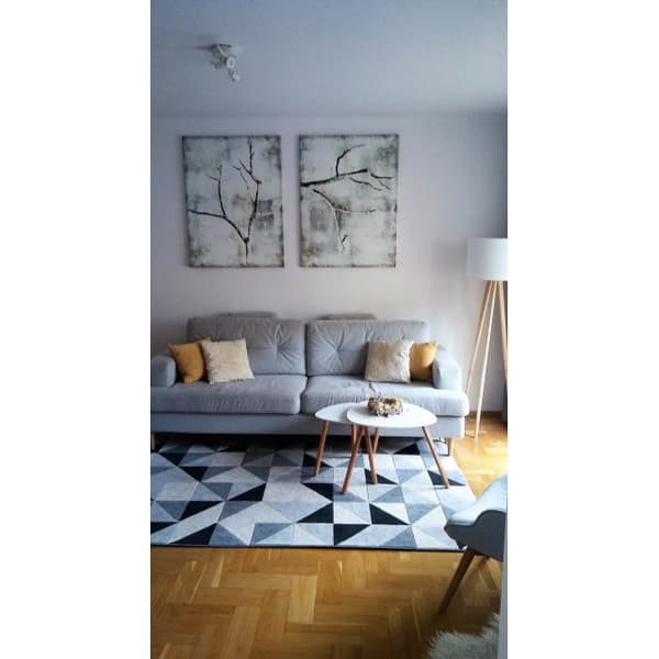 Matta SCANDI 18214/652 - triangles, 200x290 cm