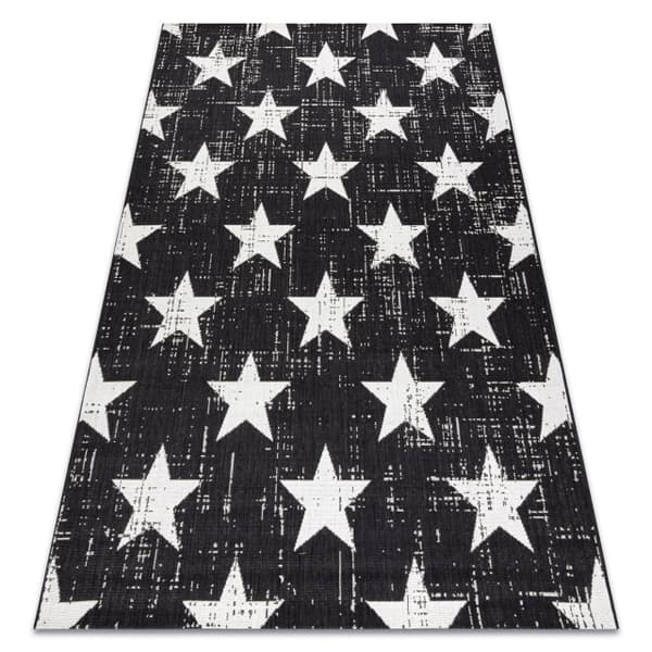 Matta FLAT 48648/690 SISAL - stjärna, 120x170 cm