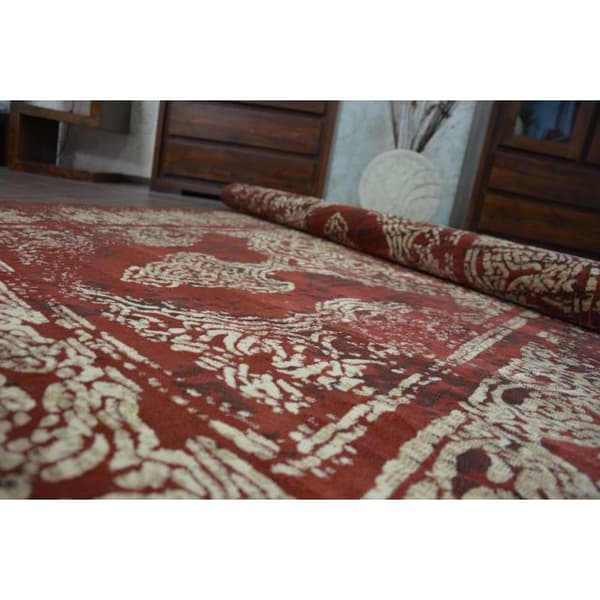Matto DROP JASMINE 456 Rust/tumma beige, 160x220 cm