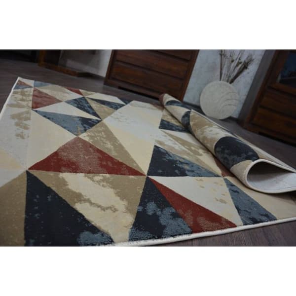 Matto DROP JASMINE 736 vaalean beige/Rust, 240x330 cm