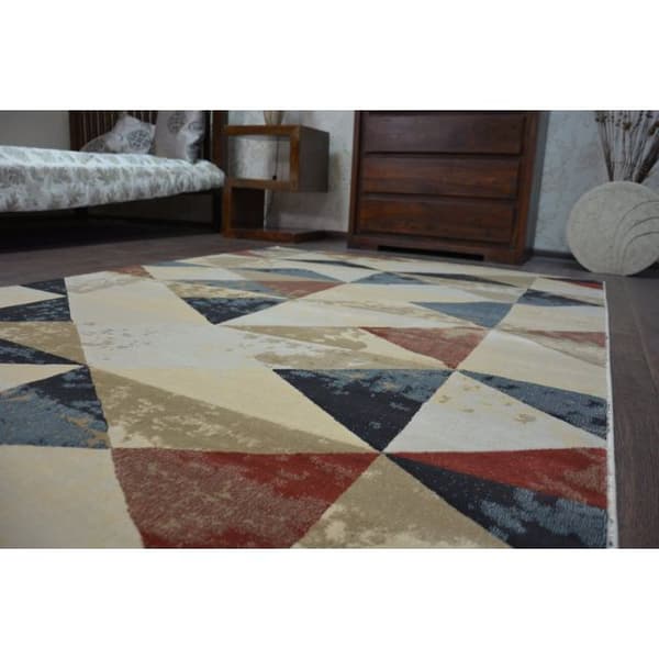 Matto DROP JASMINE 736 vaalean beige/Rust, 240x330 cm