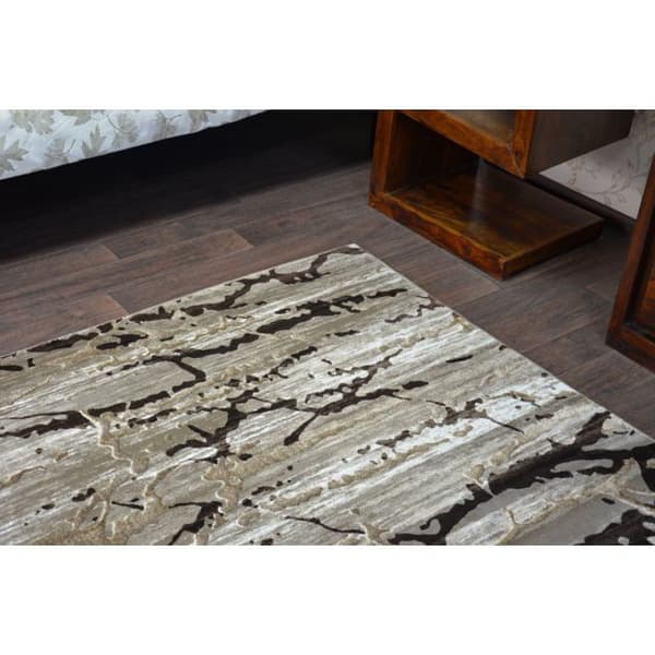 Tæppe VOGUE 556 mørk beige/Brun, 160x220 cm
