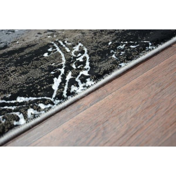 Matta VOGUE 093 Svart / Brun, 200x290 cm