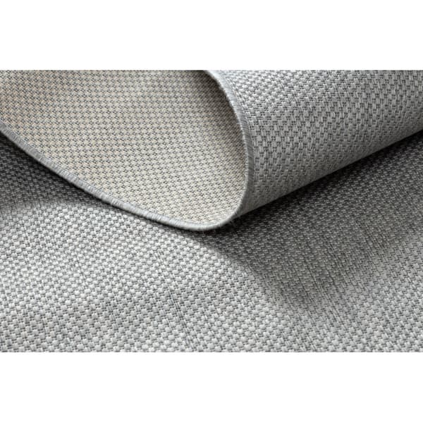 Matta FLAT 48663/037 SISAL - silver PLAIN , 80x150 cm
