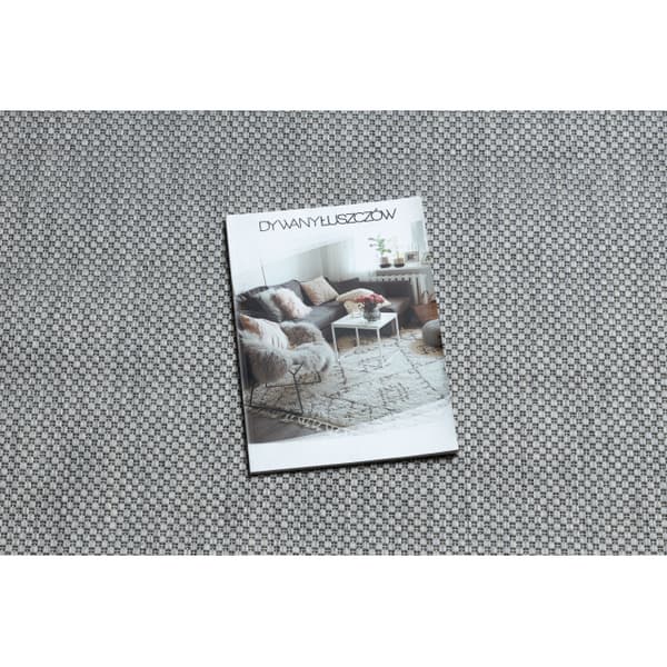 Sisaltæppe SISAL FLAT 48663/037 sølv GLAT, 160x230 cm