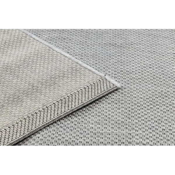 Sisaltæppe SISAL FLAT 48663/320 grå GLAT, 160x230 cm