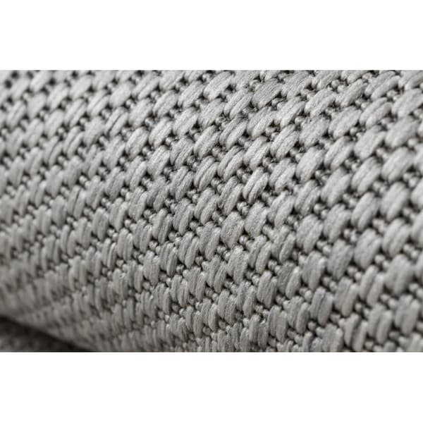 Sisaltæppe SISAL FLAT 48663/320 grå GLAT, 160x230 cm