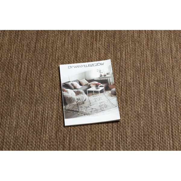 Matta FLAT 48663/870 SISAL - brun PLAIN , 120x170 cm
