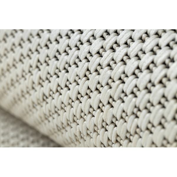 Matta FLAT 48663/060 SISAL - grädde PLAIN , 120x170 cm