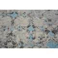 Miniatyrbild 2 av 5: Matta ACRYLIC PATARA 0140 L.Sand/Turquise, 80x150 cm