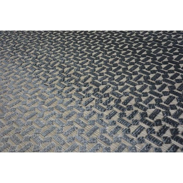 Matta LISBOA 27208/356 Structural Black Grey, 80x150 cm